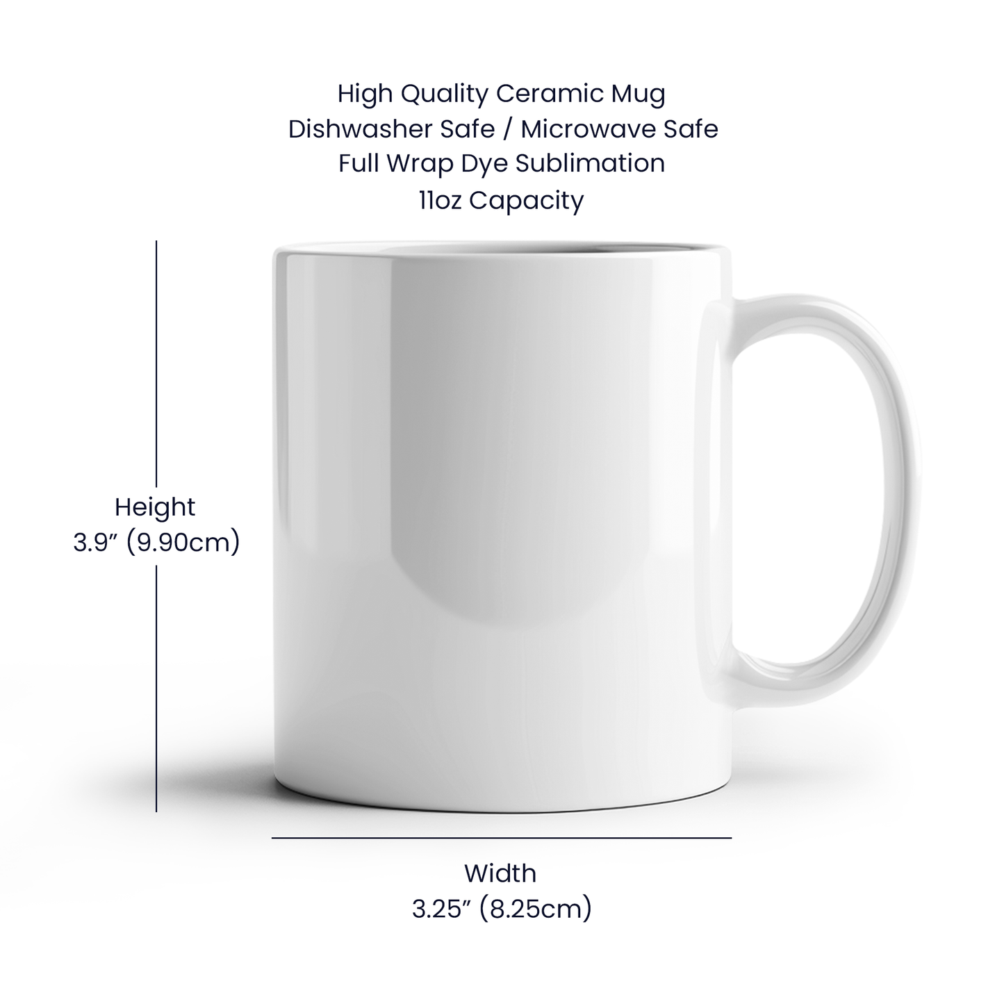 White Glossy Mug / Purr-fectly crafted for cat lovers! -HLMGCT 104